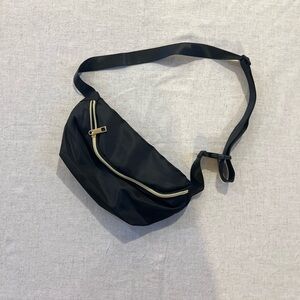 Black crossbody bag